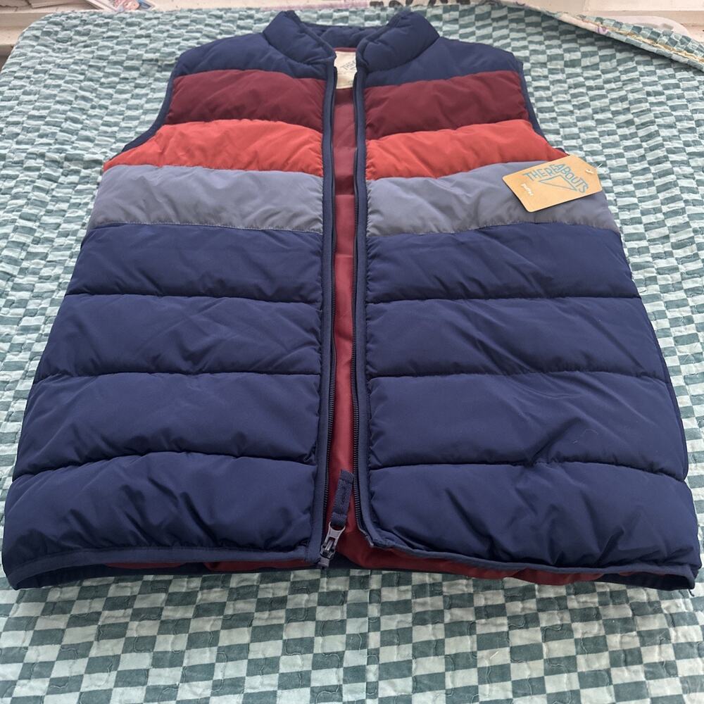 Thereabouts Puffer Vest Unisex XL Full Zip See Measurements NWT (runs Small)